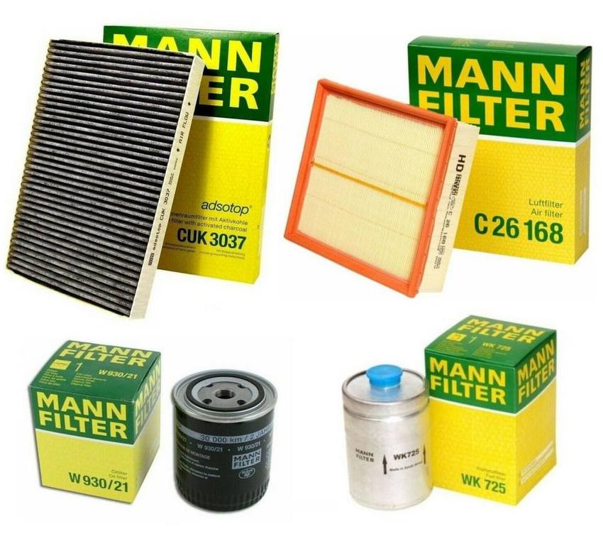 Audi Filter Service Kit 4B0819439C - MANN-FILTER 1790360KIT